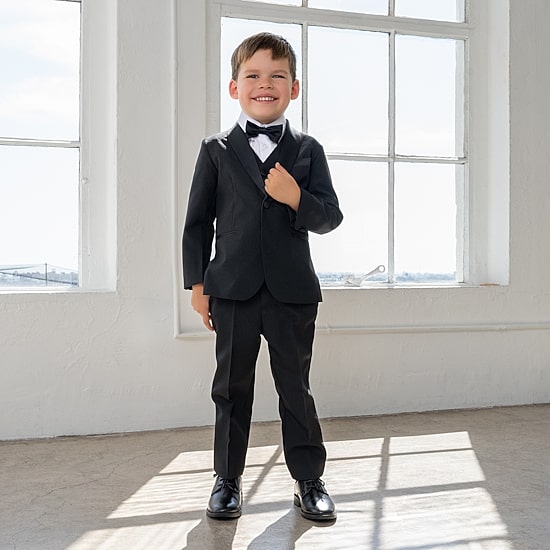 Suit the BOYZ Tuxedo Toddler Boys Slim 5-pc. Suit Set