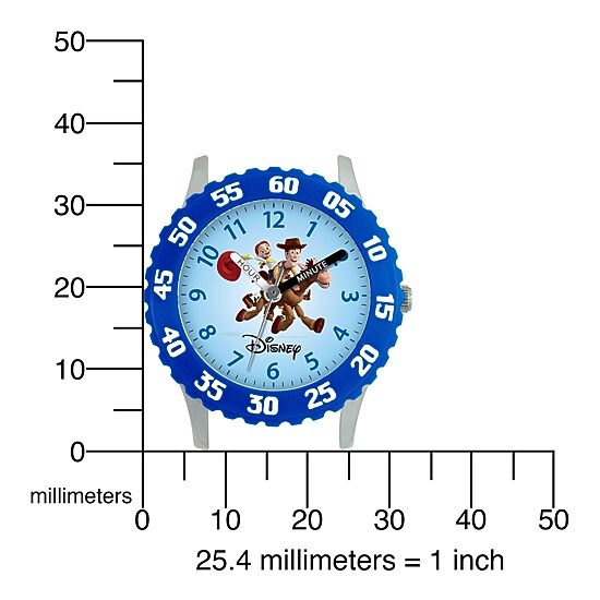 Disney Kids Woody and Jessie Easy-Read Fast Strap Watch