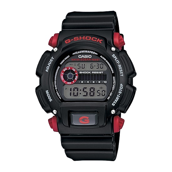 Casio® G-Shock Mens Black Resin Strap Sport Watch DW9052-1C4CR