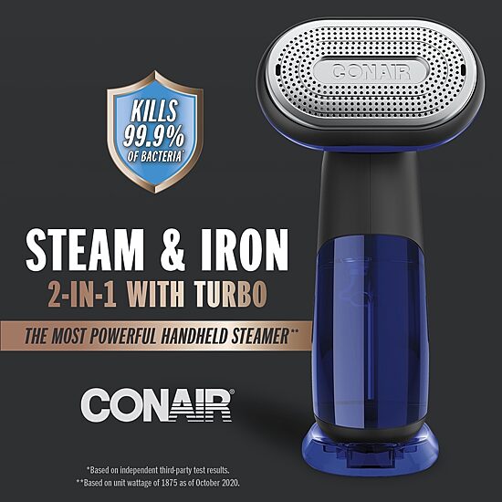 Conair Turbo Extremesteam®  Steam and Iron 2-In-1 with Turbo