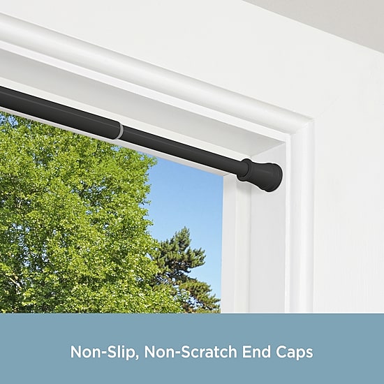 Kenney Twist & Fit 5/8 IN Tension Curtain Rod