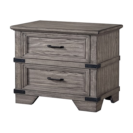 Central Park 2-Drawer Nightstand