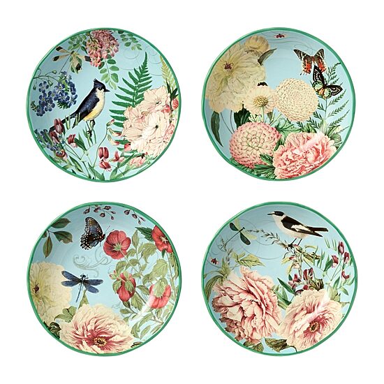Certified International Flora 4-pc. Ceramic Soup Bowl