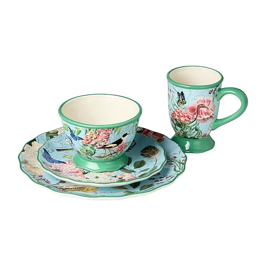 Certified International Flora 16-pc. Ceramic Dinnerware Set