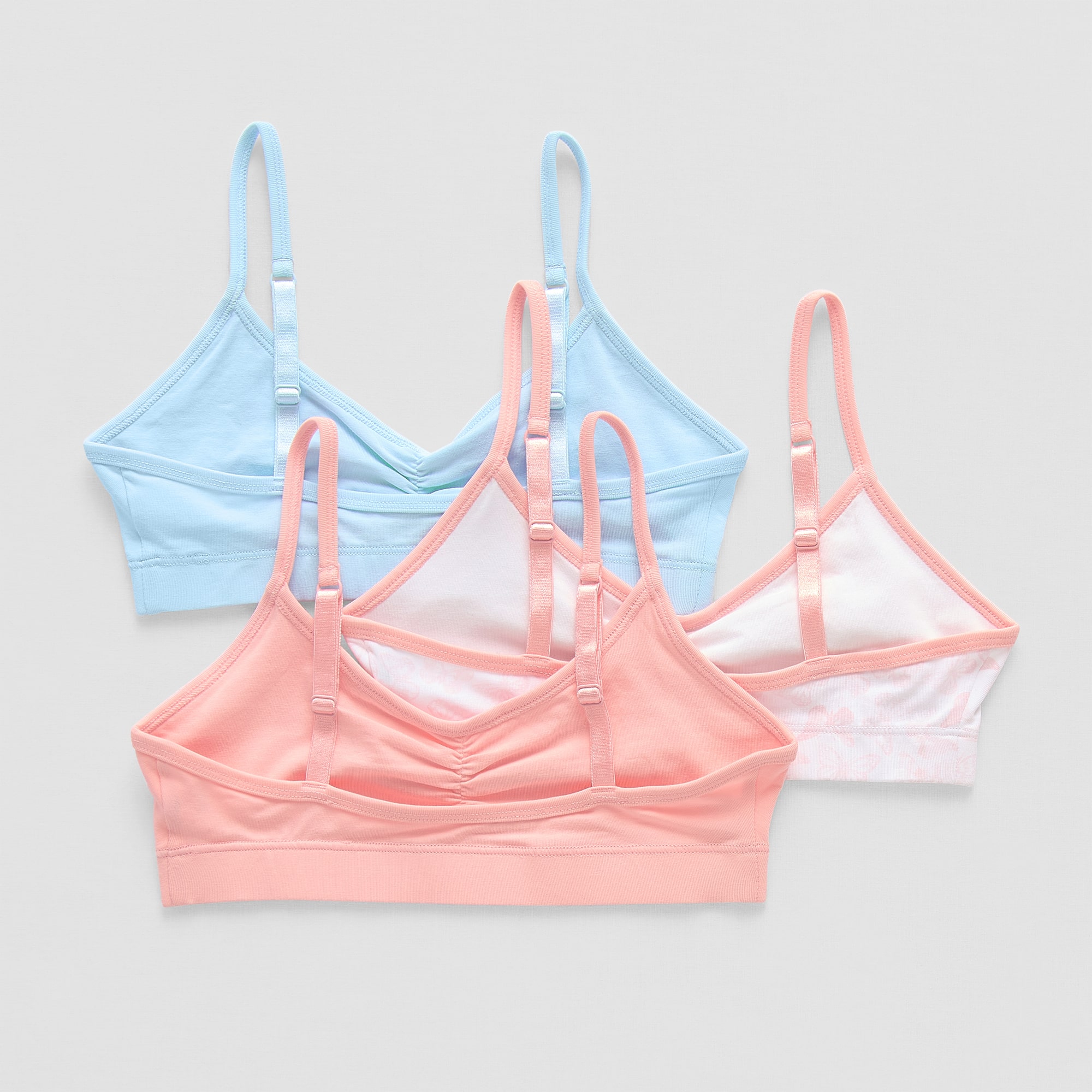 Thereabouts Big Kid Girls Medium Support 3-pc. Bralette 340033
