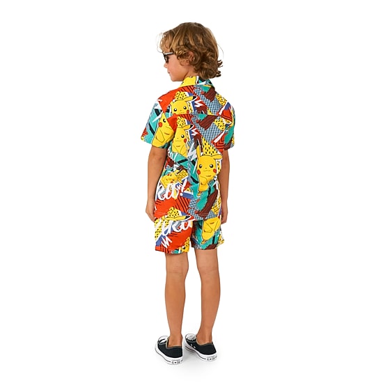 Opposuits Pikachu Little Boys Pokemon 2-pc. Short Set