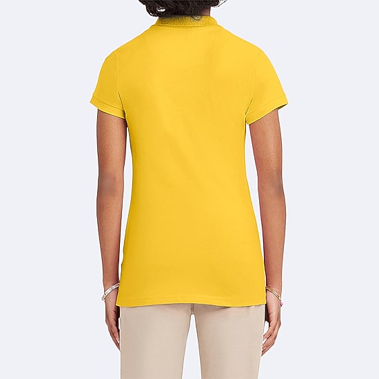 IZOD Womens Juniors Short Sleeve Polo Shirt