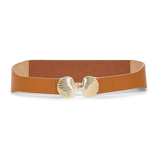 JS Jessica Simpson Skinny Elastic Stretch Waist Womens Belt