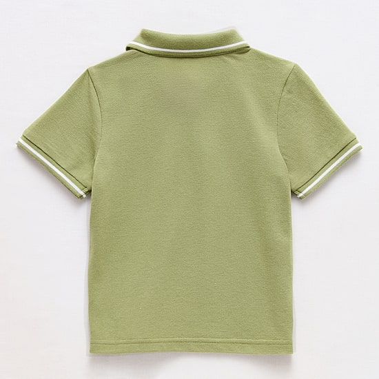 Okie Dokie Toddler & Little Boys Short Sleeve Regular Fit Polo Shirt