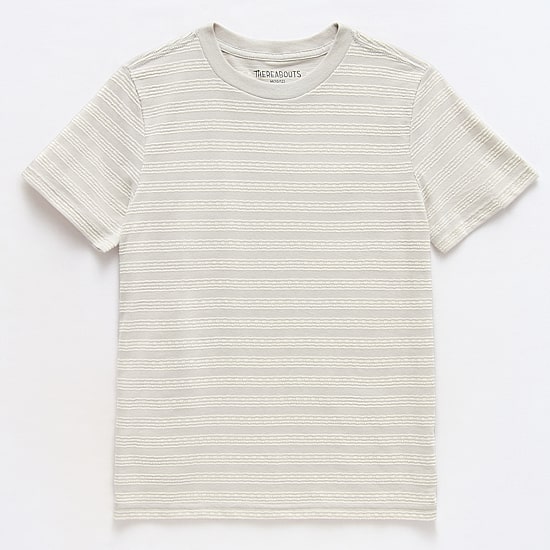 Thereabouts Textured Little & Big Kid Boys Crew Neck Short Sleeve T-Shirt