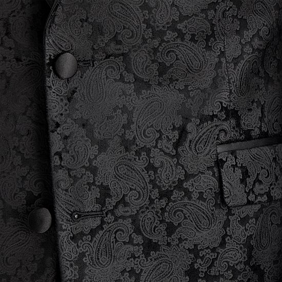J. Ferrar Evening Edition Mens Paisley Slim Fit Tuxedo Jacket