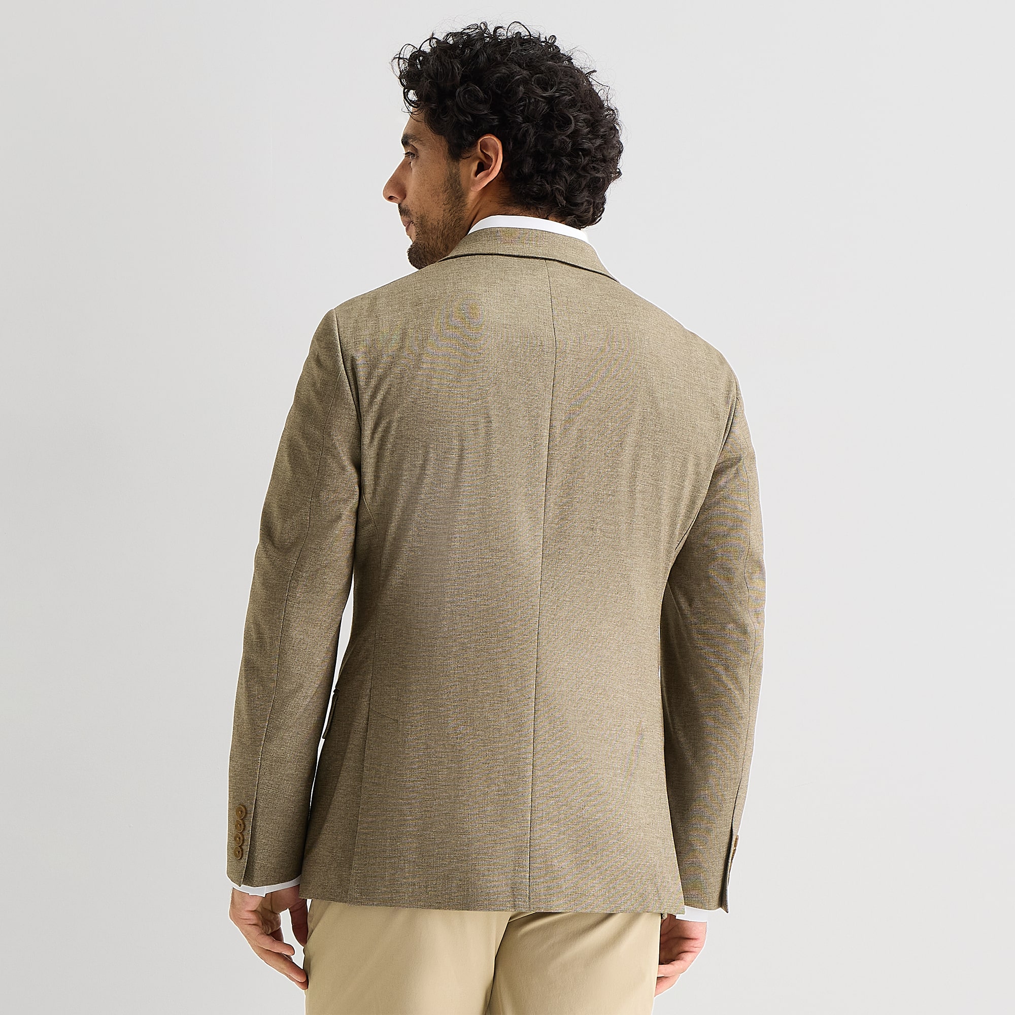 Van Heusen Knit Mens Grid Modern Fit Sport Coat