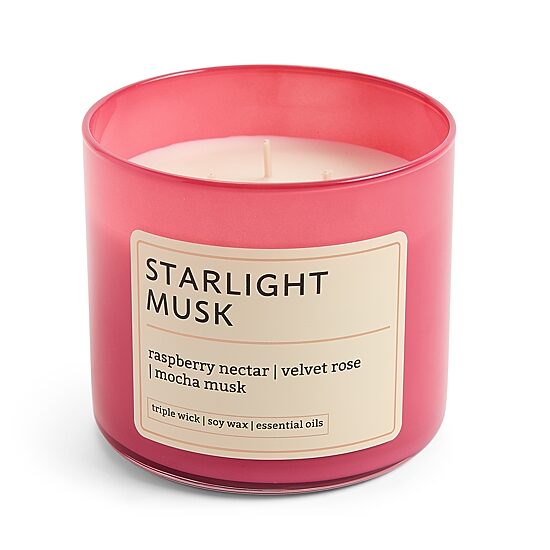 Distant Lands 4oz Starlight Musk 3-Wick Scented Jar Candle