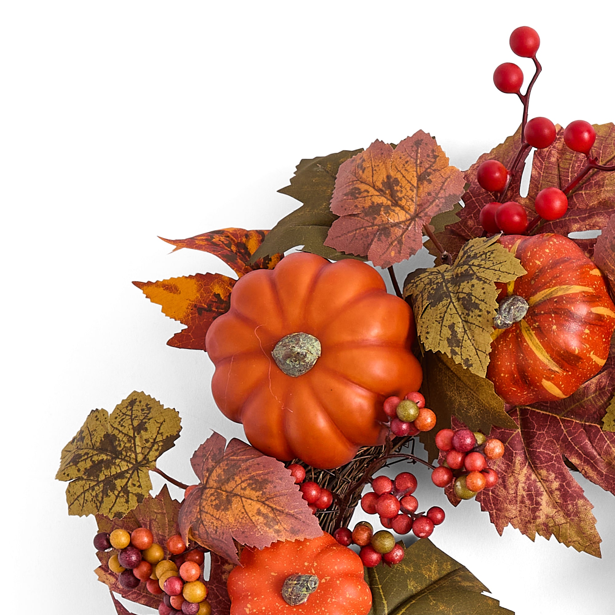 Layerings Pumpkin Wreath