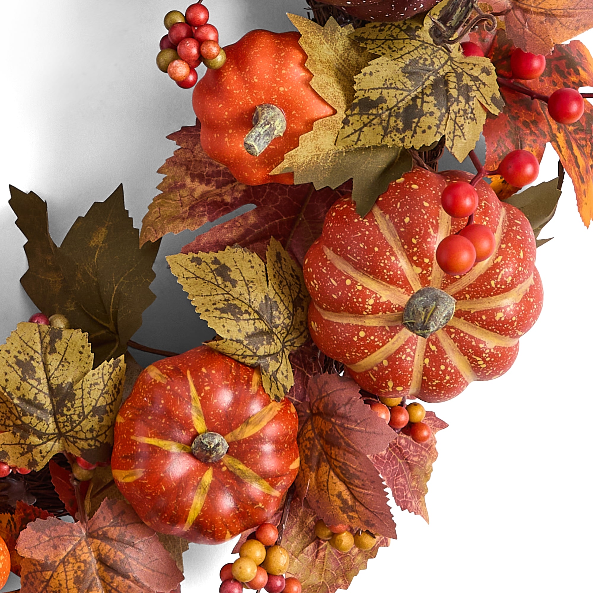 Layerings Pumpkin Wreath