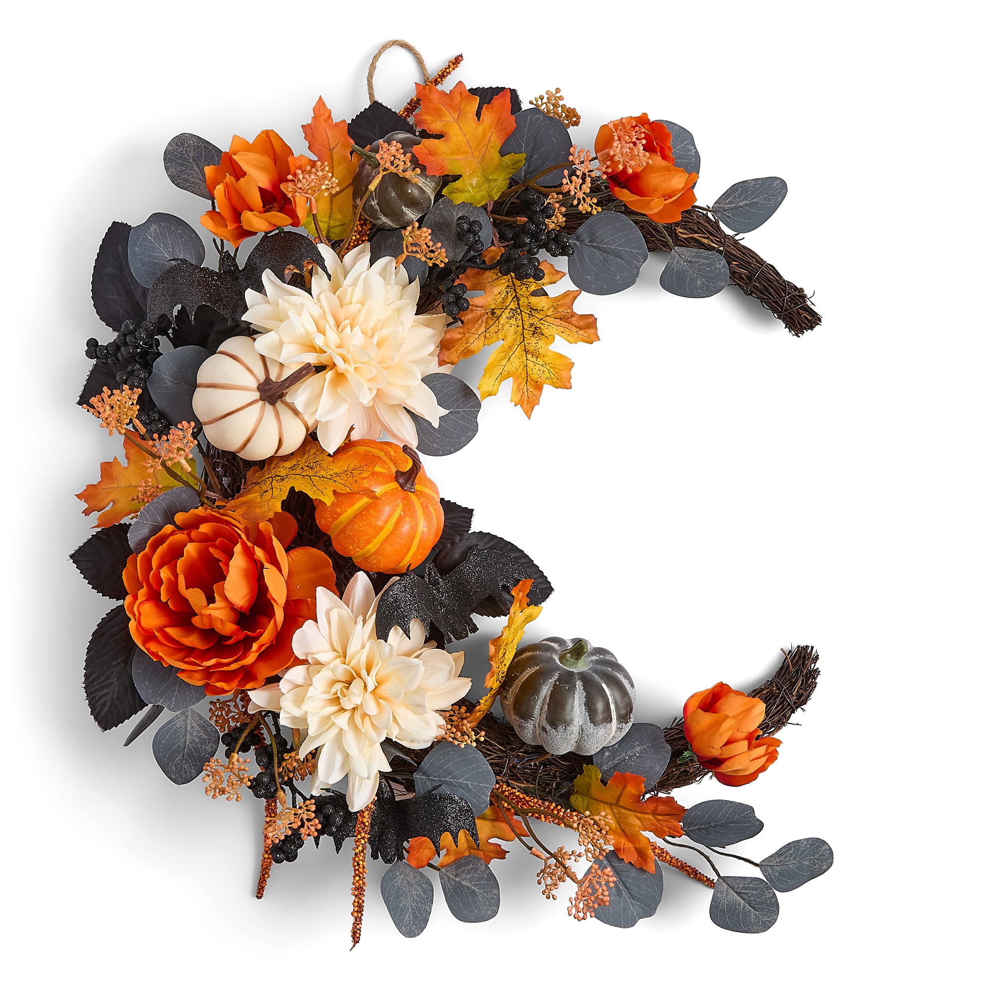 Layerings Half Moon Wreath