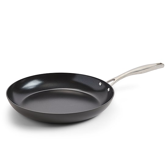 Cooks Hard Anodized Titanium Ceramic 12" Frying Pan