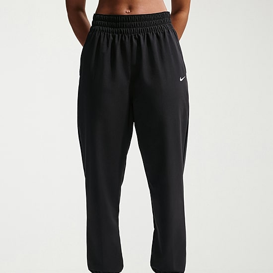 Nike Womens Cinched Mid Rise Regular Fit Jogger Pant