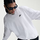 Nike Womens Crew Neck Long Sleeve Sweatshirt