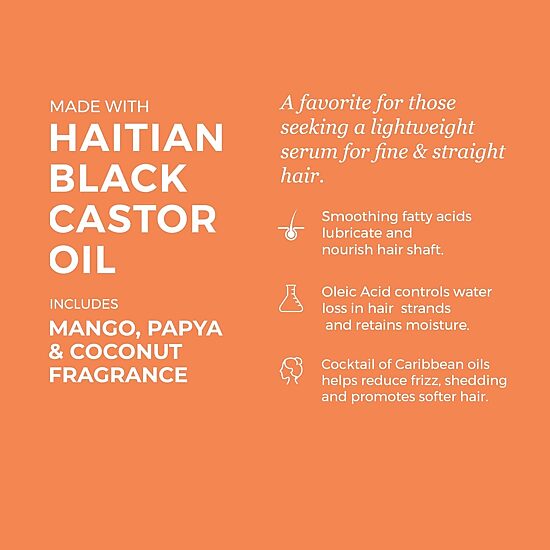 Kreyol Essence Haitian Black Castor Mango Hair Oil 2 oz.
