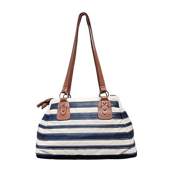Stone Mountain Canvas Satchel