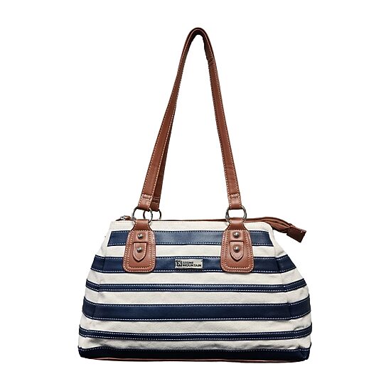 Stone Mountain Canvas Satchel