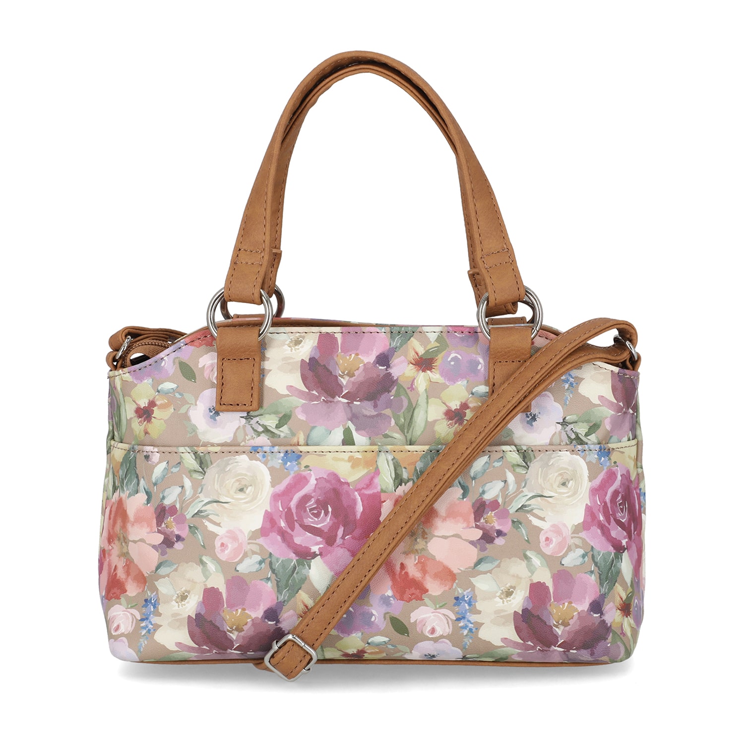 Multi Sac Olivia Floral Print Satchel
