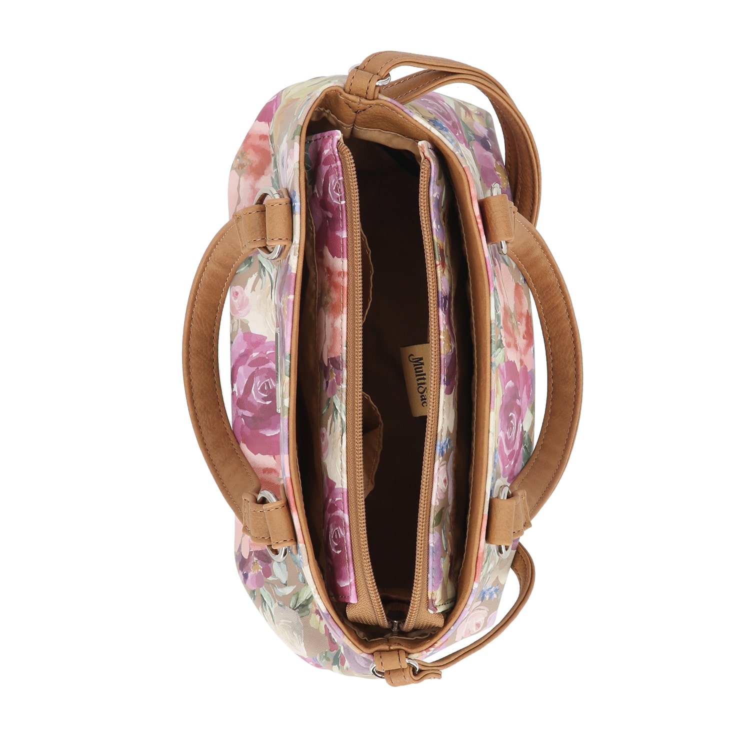 Multi Sac Olivia Floral Print Satchel