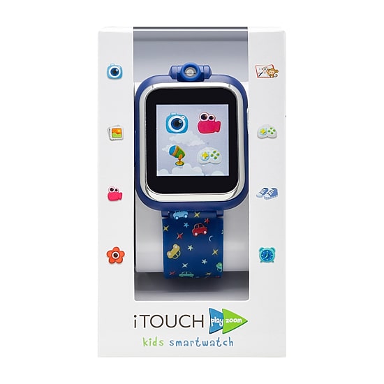 Itouch Playzoom Boys Blue Smart Watch Ipz03486s06a-Nvp