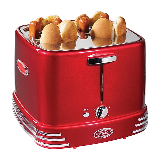 Nostalgia Pop-Up Hot Dog Toaster