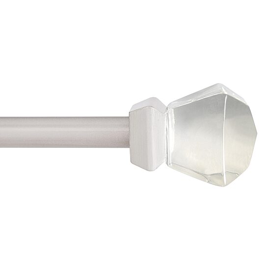 Kenney Walton Acrylic 5/8 IN Adjustable Curtain Rod