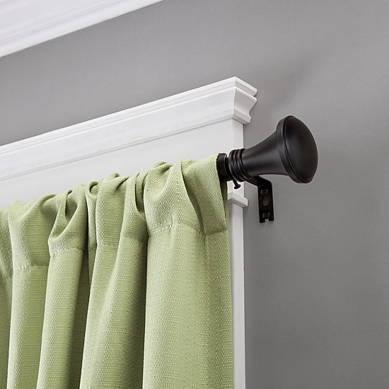Kenney Irvington Trumpet 3/4 IN Adjustable Curtain Rod