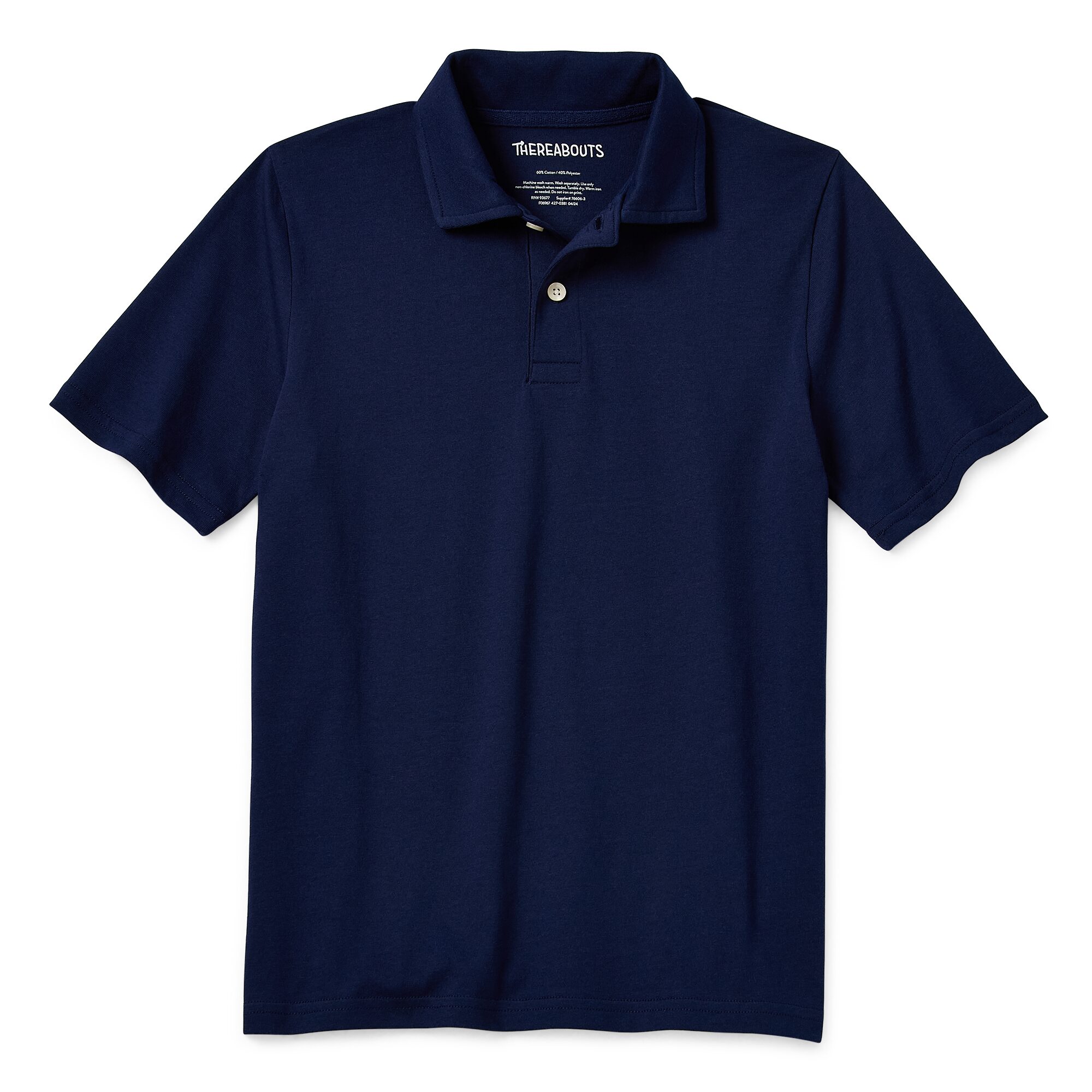 Thereabouts Little & Big Kid Boys Short Sleeve Regular Fit Polo Shirt