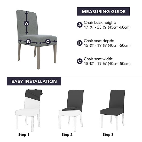 No 918 Sparta Set of 2 Chair Slipcover