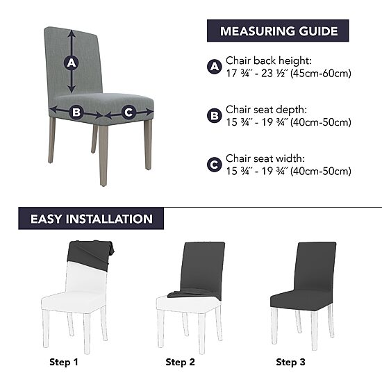 No 918 Hillsboro Set of 2 Chair Slipcover