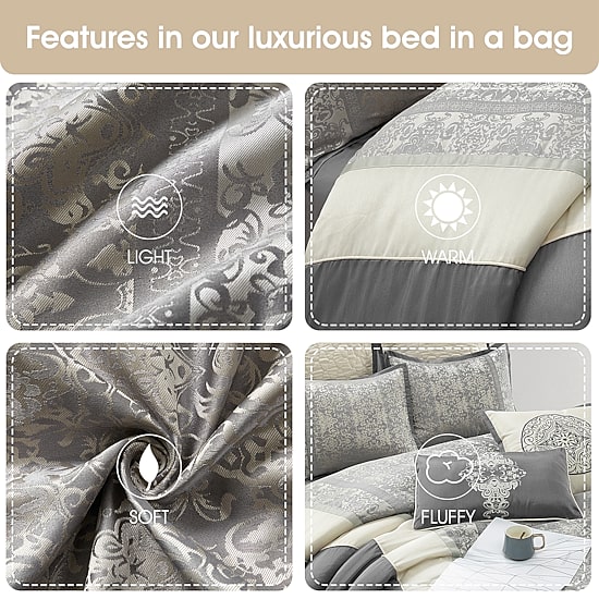 Stratford Park Tiago 8-pc. Complete Bedding Set