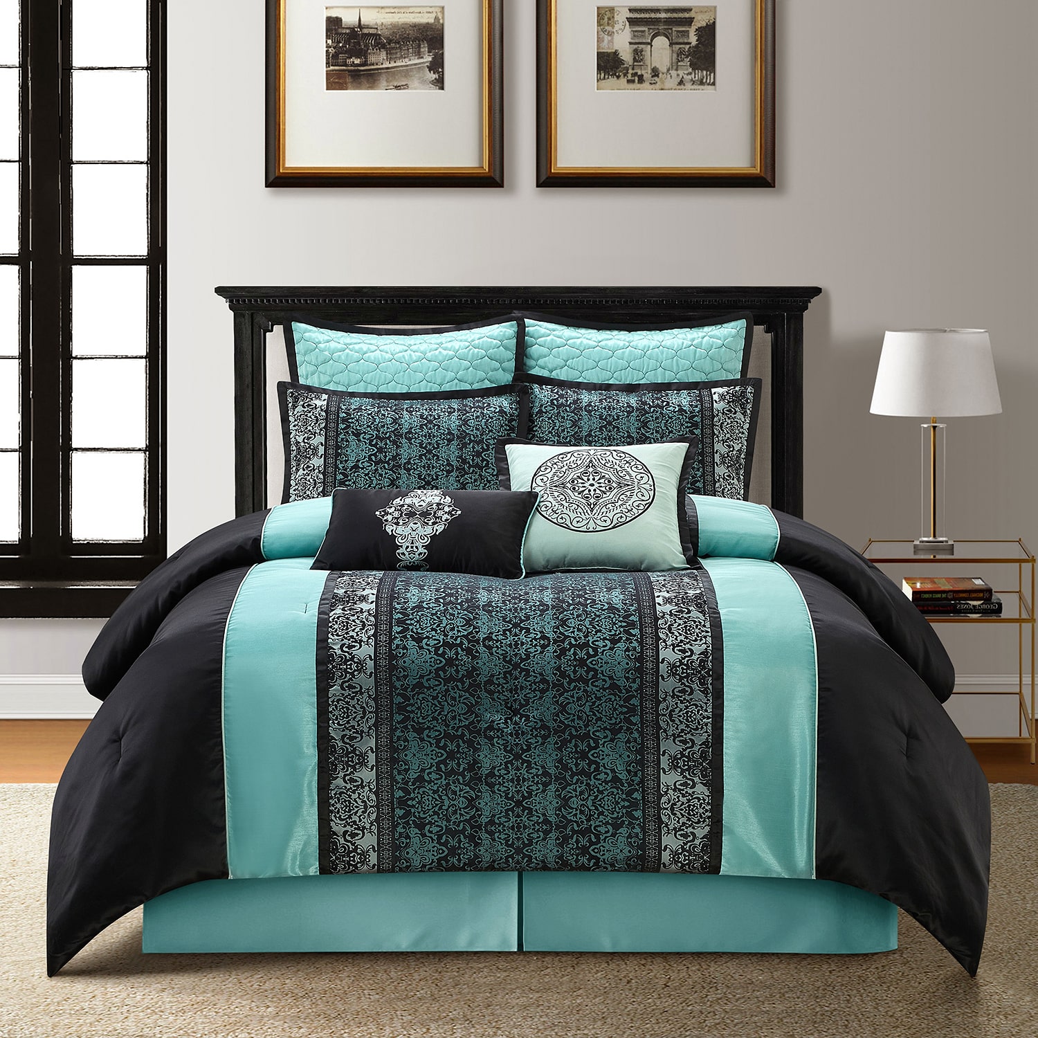 Stratford Park Tiago 8-pc. Complete Bedding Set