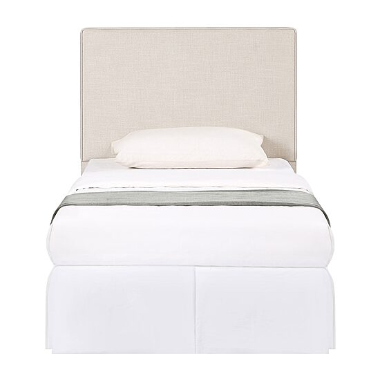 Kosmo Self-Welt Upholstered Twin Panel Headboard in Sand