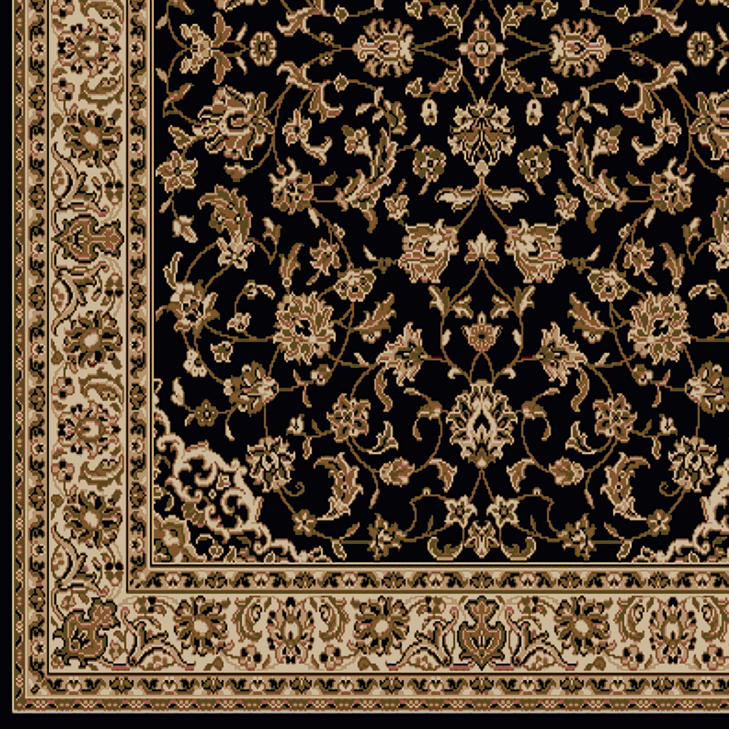 Radici Como Sarouk Traditional Oriental Area Rug