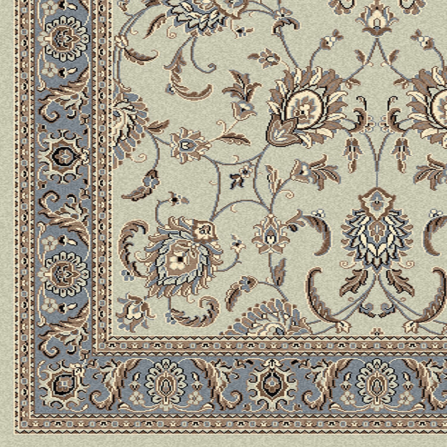 Radici Alba Siena Traditional Oriental Indoor Rectangular Runner