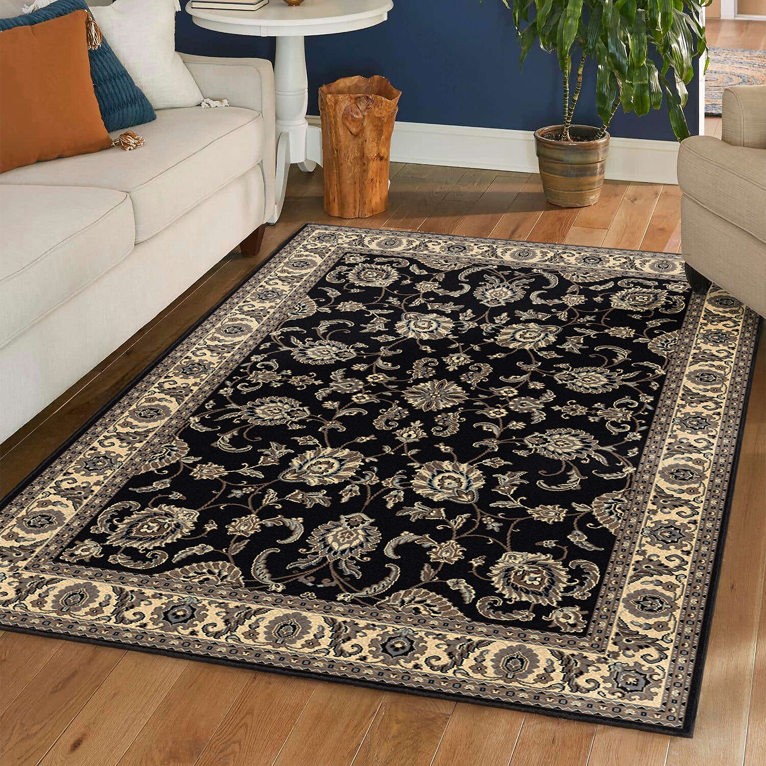 Radici Alba Siena Traditional Oriental Indoor Rectangular Area Rug