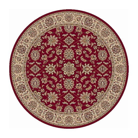 Radici Como Kashan Traditional Oriental Indoor Round Area Rug