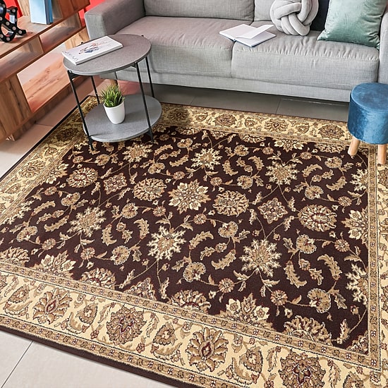 Radici Como Kashan Traditional Oriental Indoor Rectangular Accent Rug
