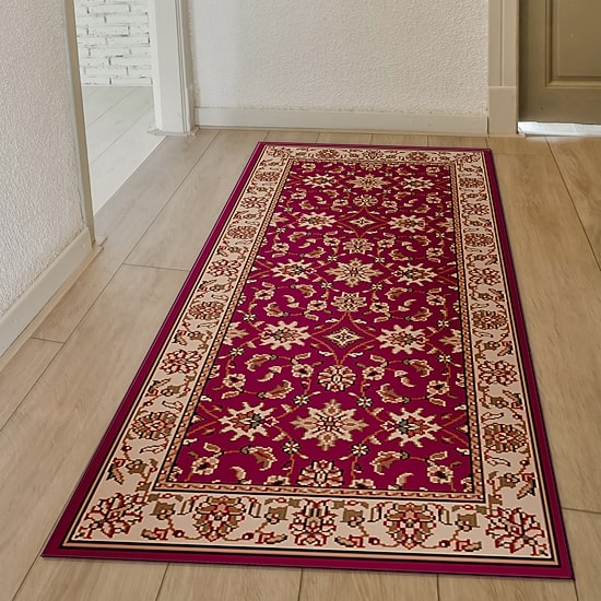 Radici Como Kashan Traditional Oriental Indoor Rectangular Runner