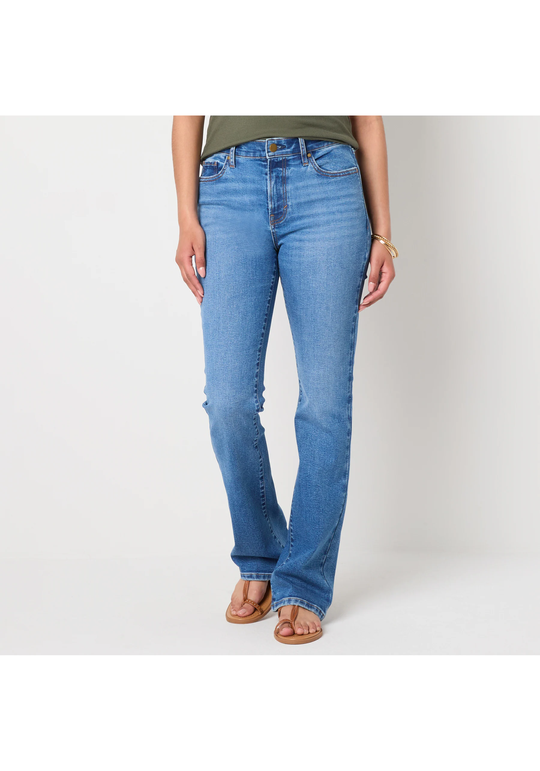 A.N.A Womens Tall High Rise Bootcut Jean by JCPenney