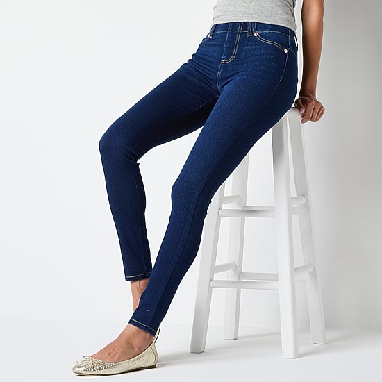 Mixit Wide Waistband Jegging Womens Comfort Waistband Full Length Leggings
