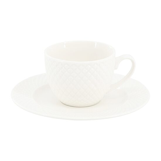 Elama Sol 12 Piece 3 Ounce 12-pc. Cup & Saucer Set
