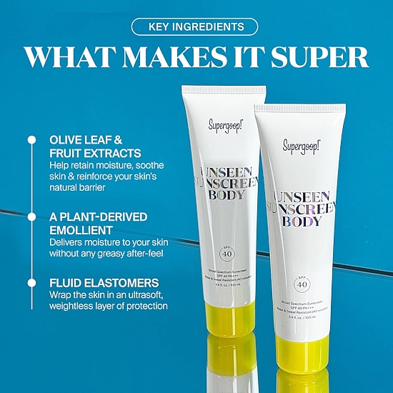 Supergoop Unseen Sunscreen Body Spf 40