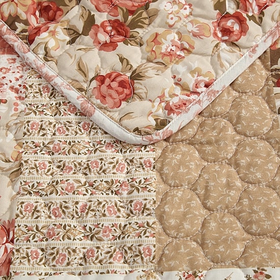 Laura Ashley Harrietta Patchwork Quilt Set