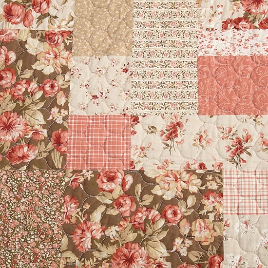 Laura Ashley Harrietta Patchwork Quilt Set